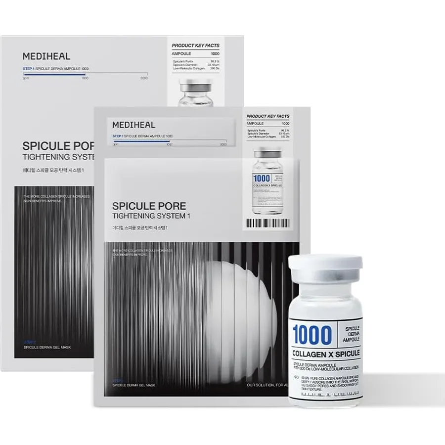 MEDIHEAL Collagen Spicule 1000ppm Hydrogel Mask Set product detail