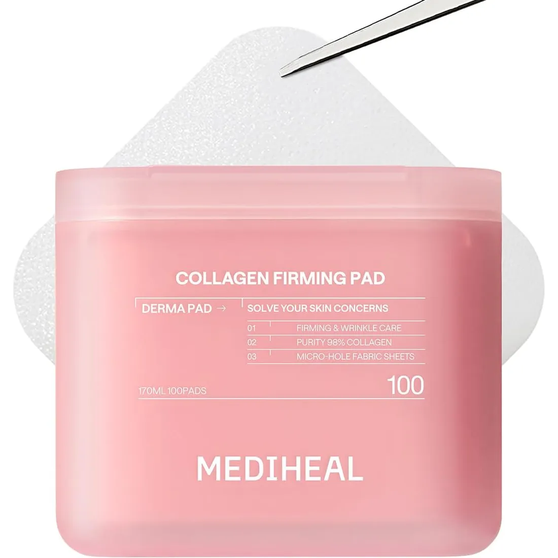 MEDIHEAL Retinol&Peptide Toner Pads, Skin Firming